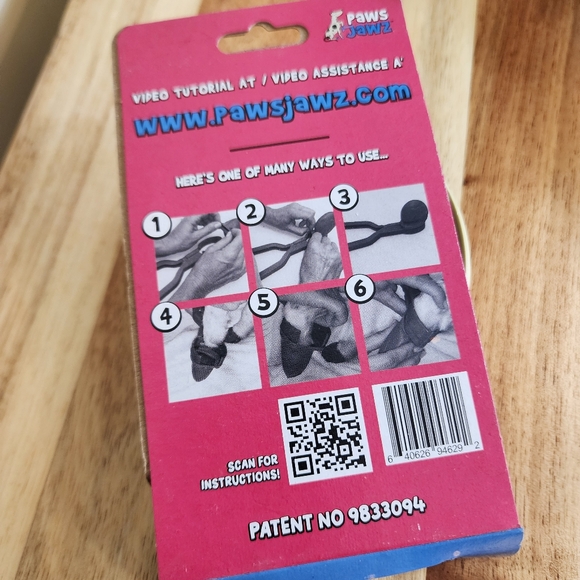 NWT PAWZ Rubber Dog Boots Disposable Reusable Waterproof Dog Boots Purple Large - Picture 6 of 7